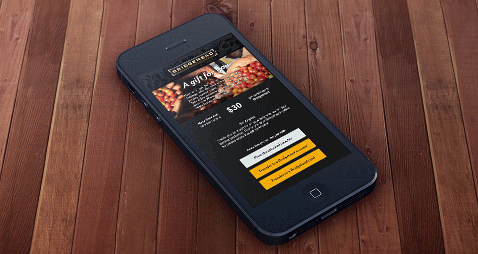 EGift Phone Mockup