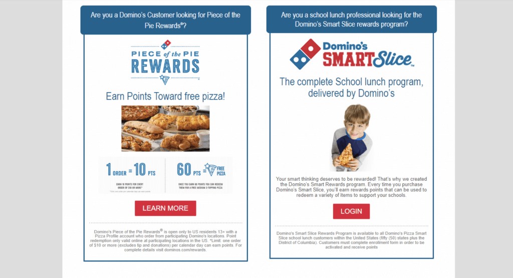 Campaña marketing dominos pizza