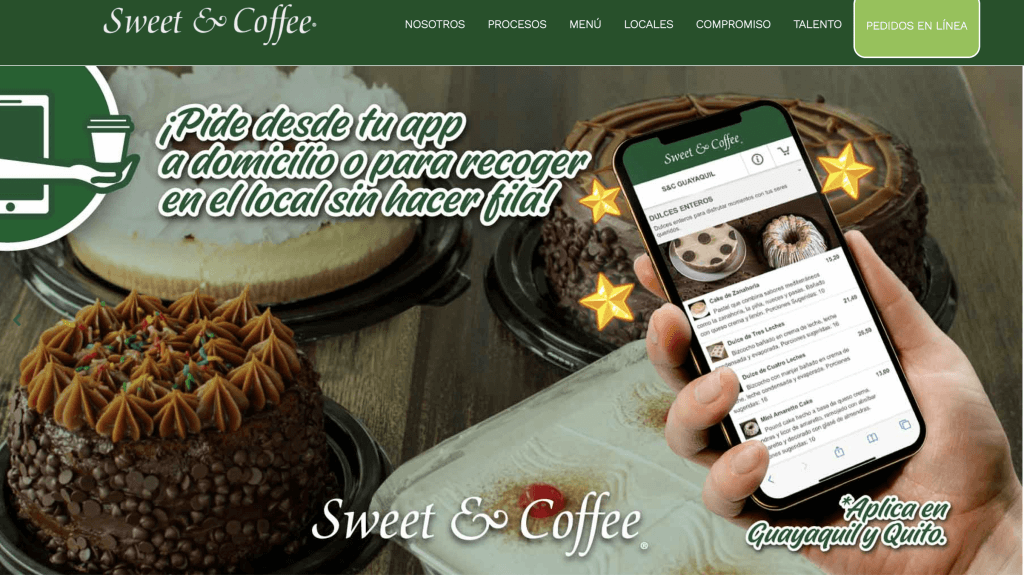 Sweet & Coffee digitalización