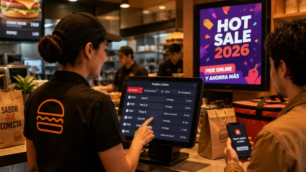 Restaurante En Pico De Actividad Durante Hot Sale 2026