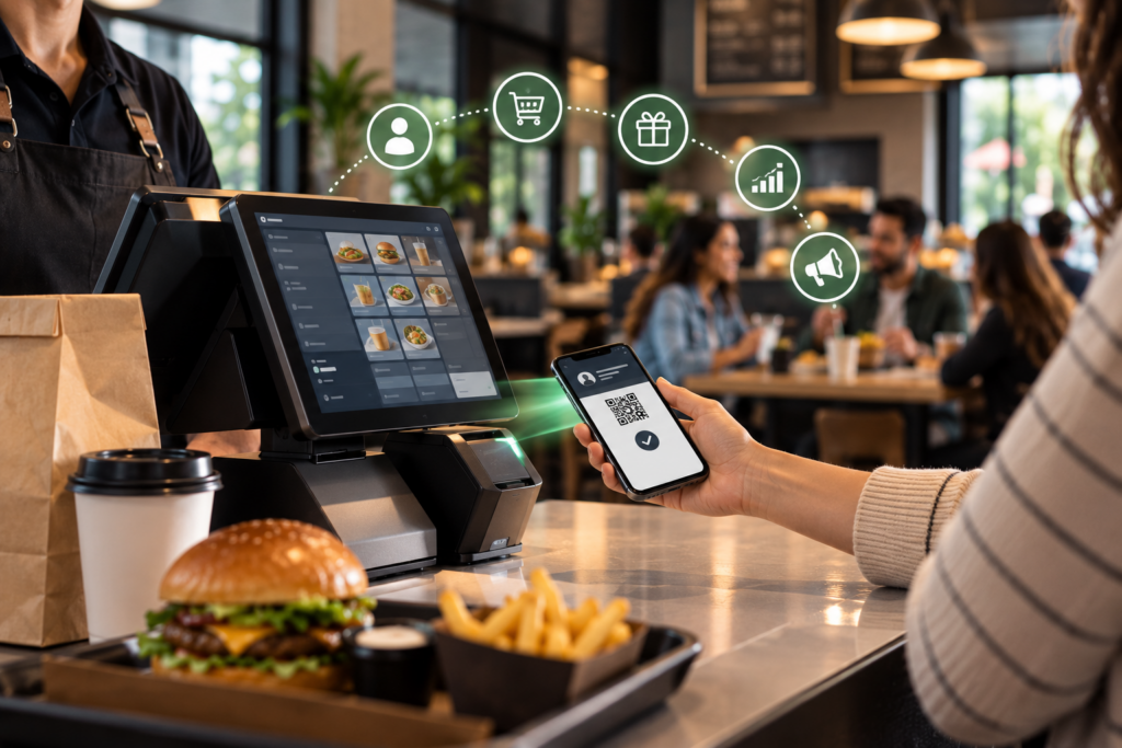 Integración de un programa de lealtad con Oracle MICROS y Simphony en el punto de venta de una cadena de restaurantes