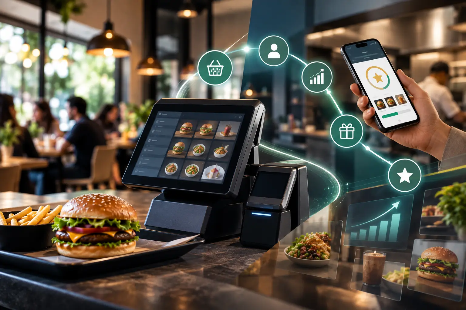 Integración de PAR PixelPoint con un programa de fidelización en el punto de venta de una cadena de restaurantes
